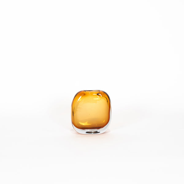 Ulla Medium Vase — Amber - Empire Home