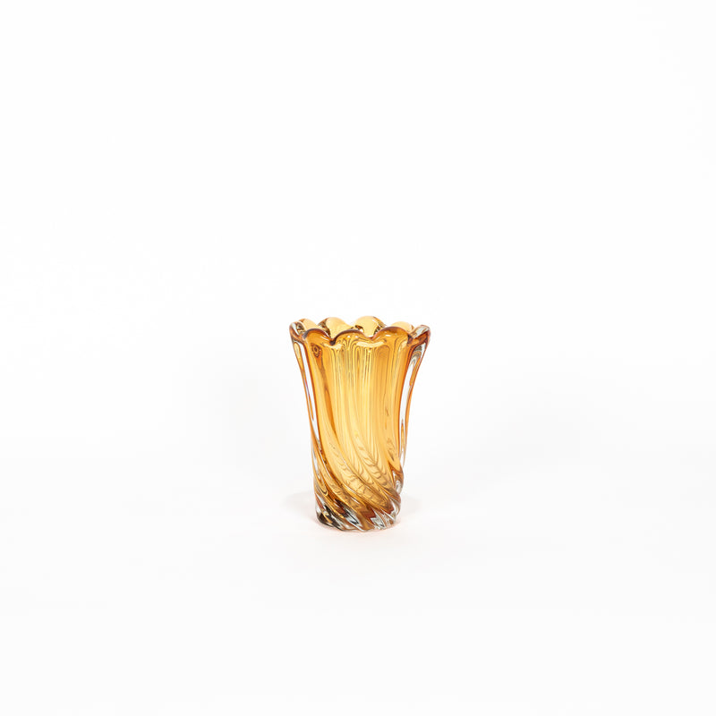 Willow Small Vase — Amber - Empire Home