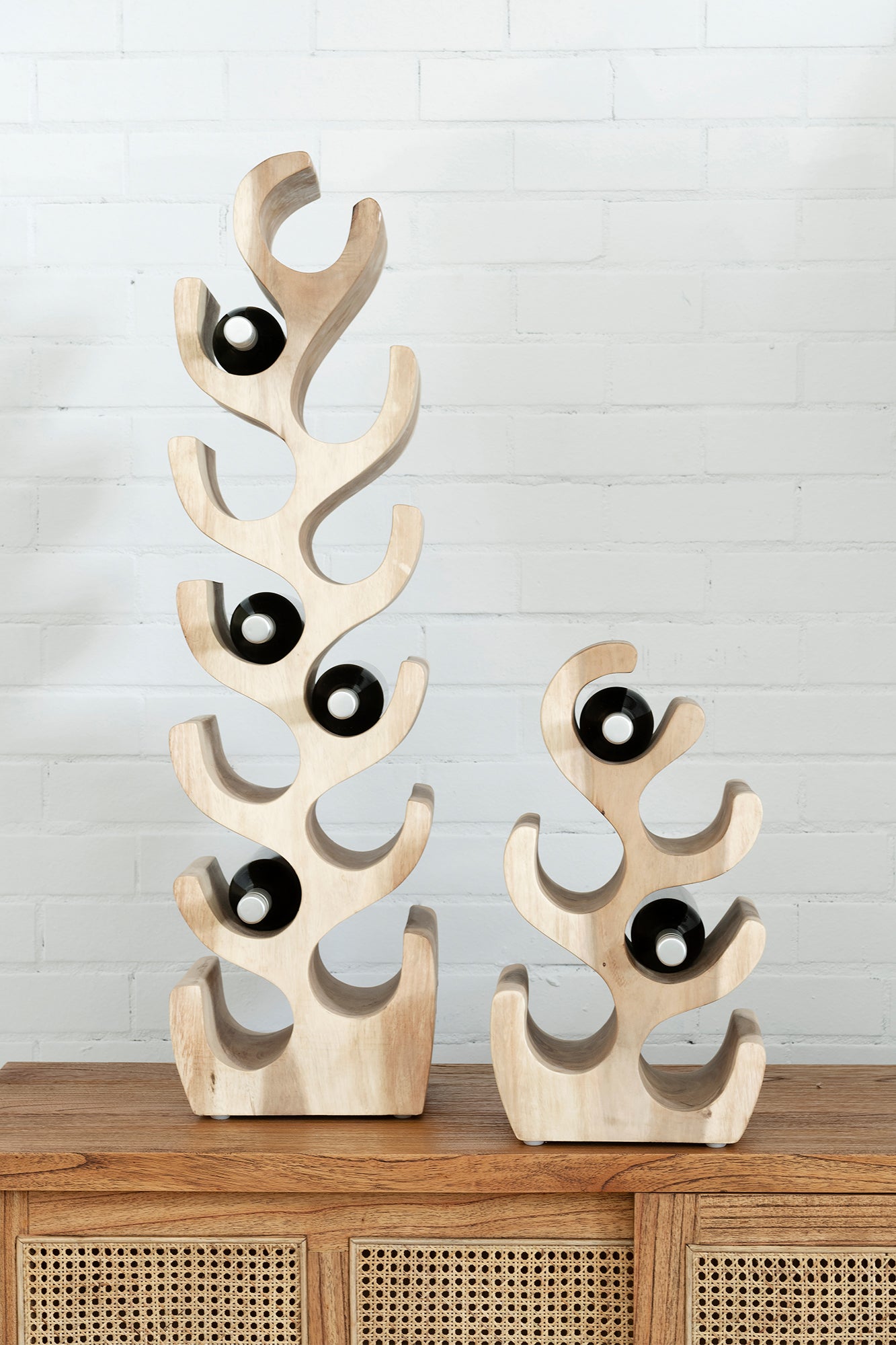 Meh Small Wine Rack - Raw – Empire Home
