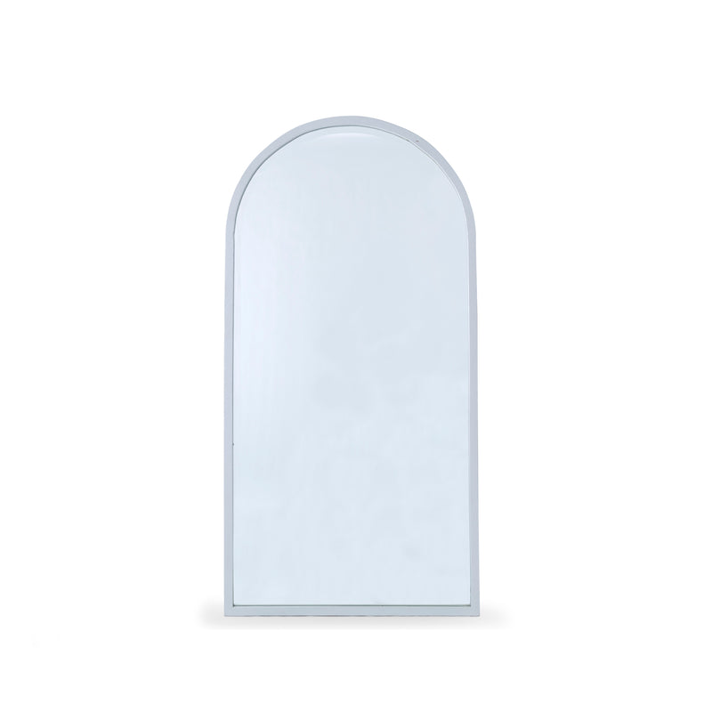 Retreat Arch Mirror — White - Empire Home