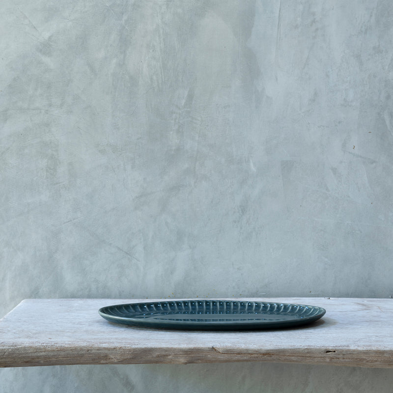 Oval Platter — Grey - Empire Home