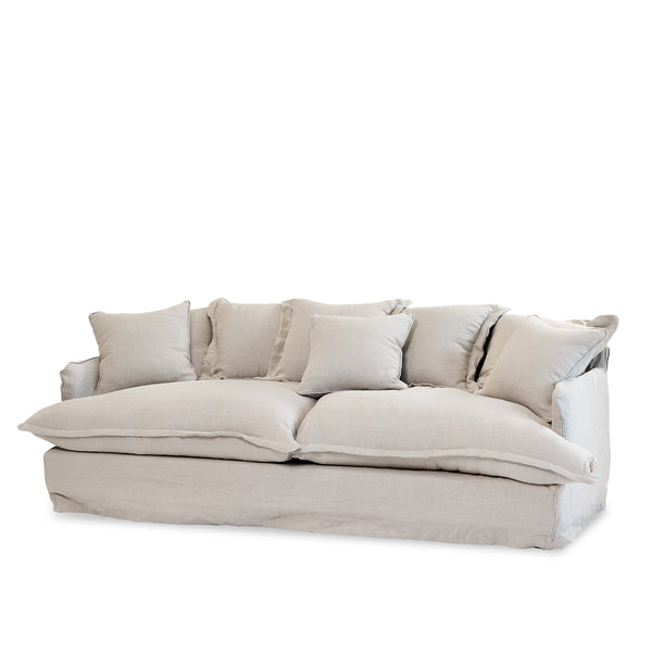Bondi 3 Seater Sofa — Wheat - Empire Home