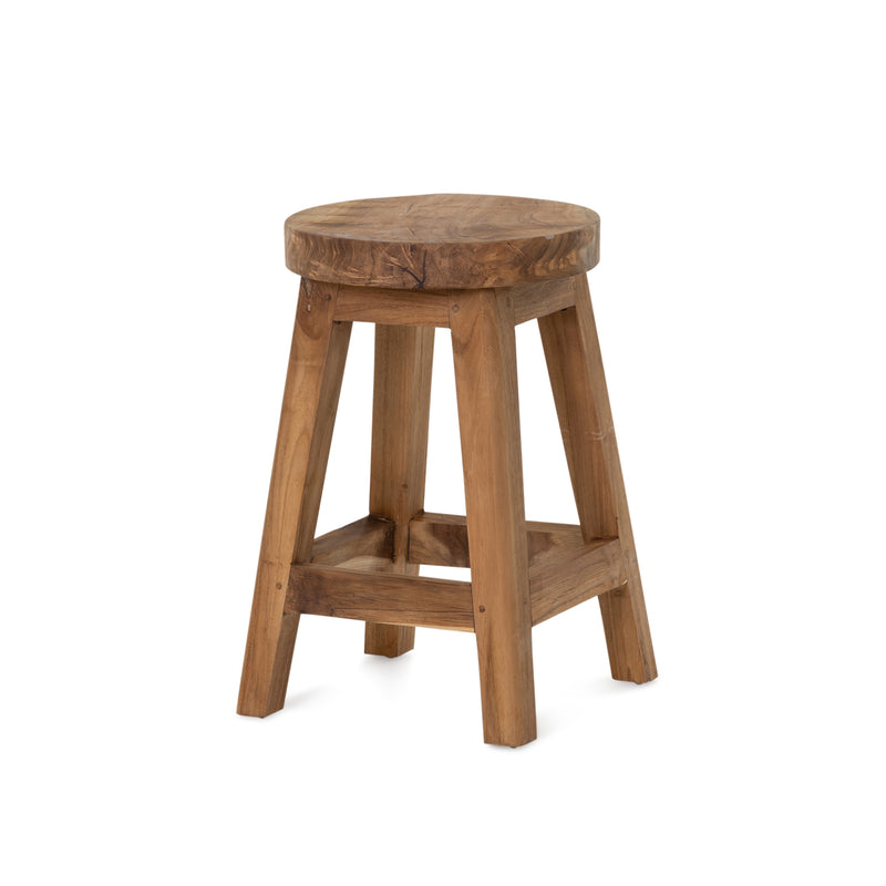 Carezza Stool — Raw - Empire Home