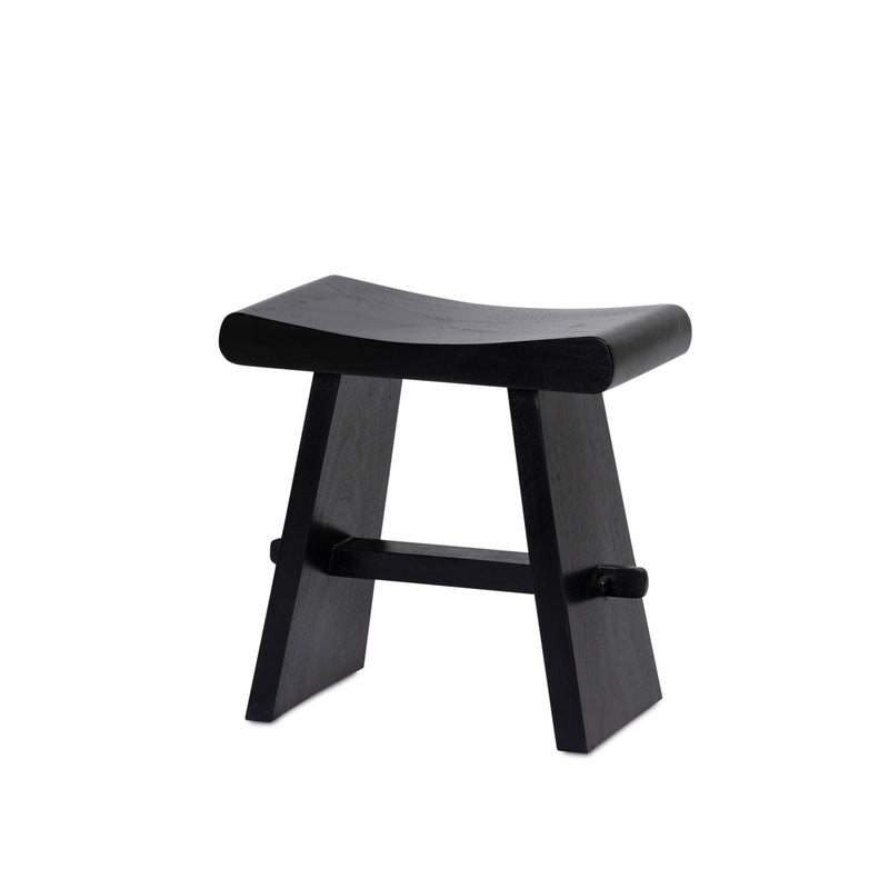 Kano Small Stool — Black - Empire Home