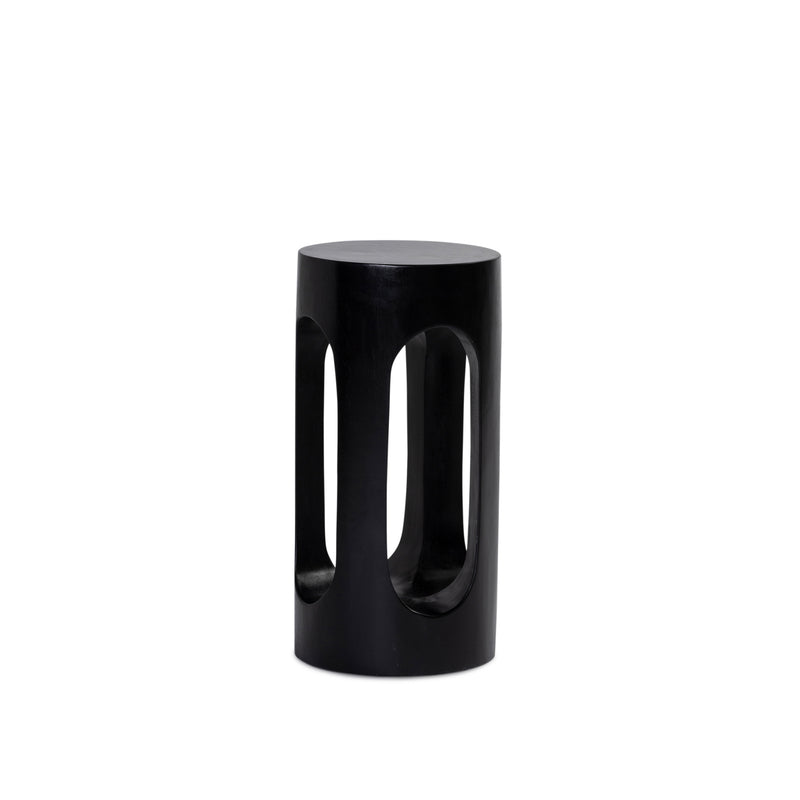 Meh 4 Hole Tall Side Table — Black - Empire Home