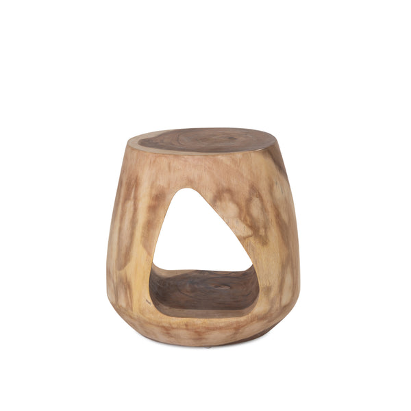 Meh Triangle Stool — Raw - Empire Home