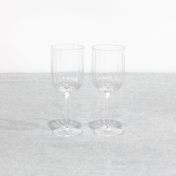 Sophia Wine Glass — Clear - Empire Home