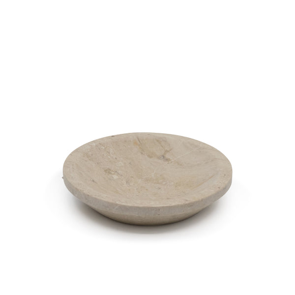 Marble Trinket Bowl — Sand - Empire Home